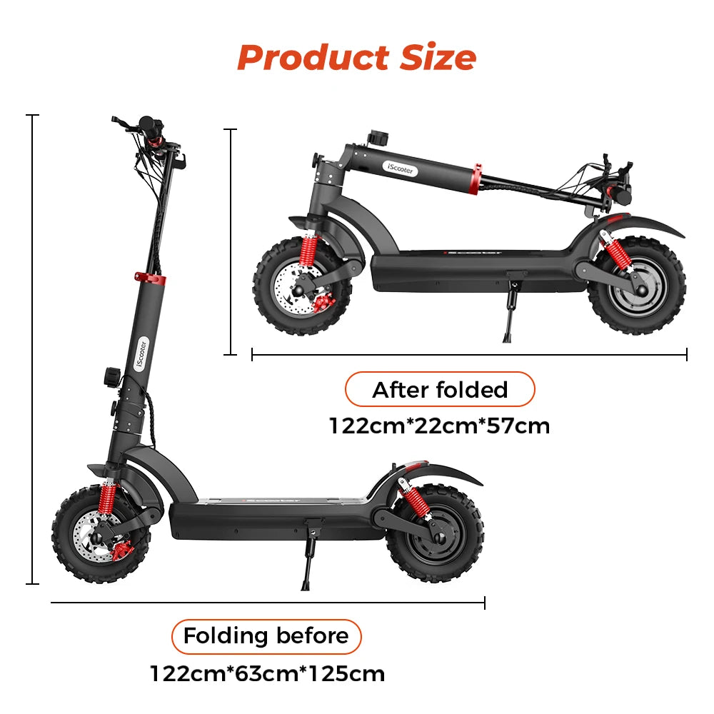 iScooter 1000W Electric Scooter 45km/h