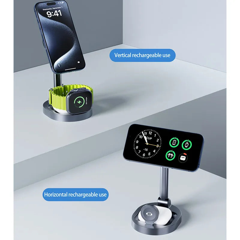 2 In 1 Magnetic Wireless Charger