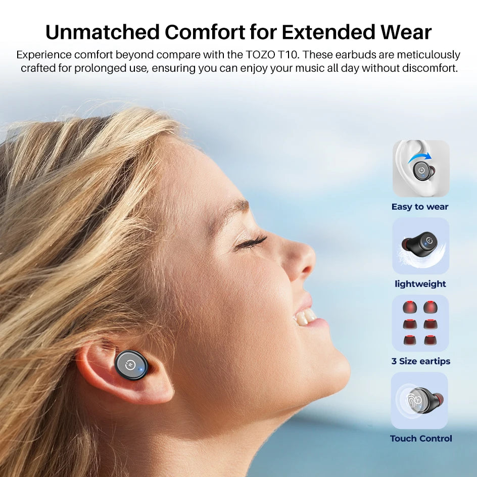 Refurbished TOZO Ergonomic Headsets