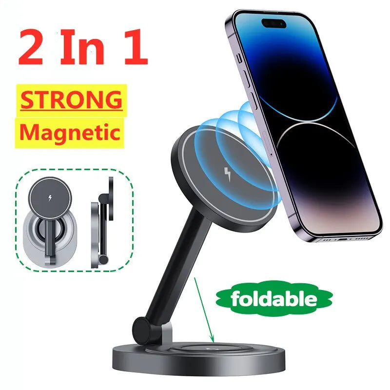2 In 1 Magnetic Wireless Charger