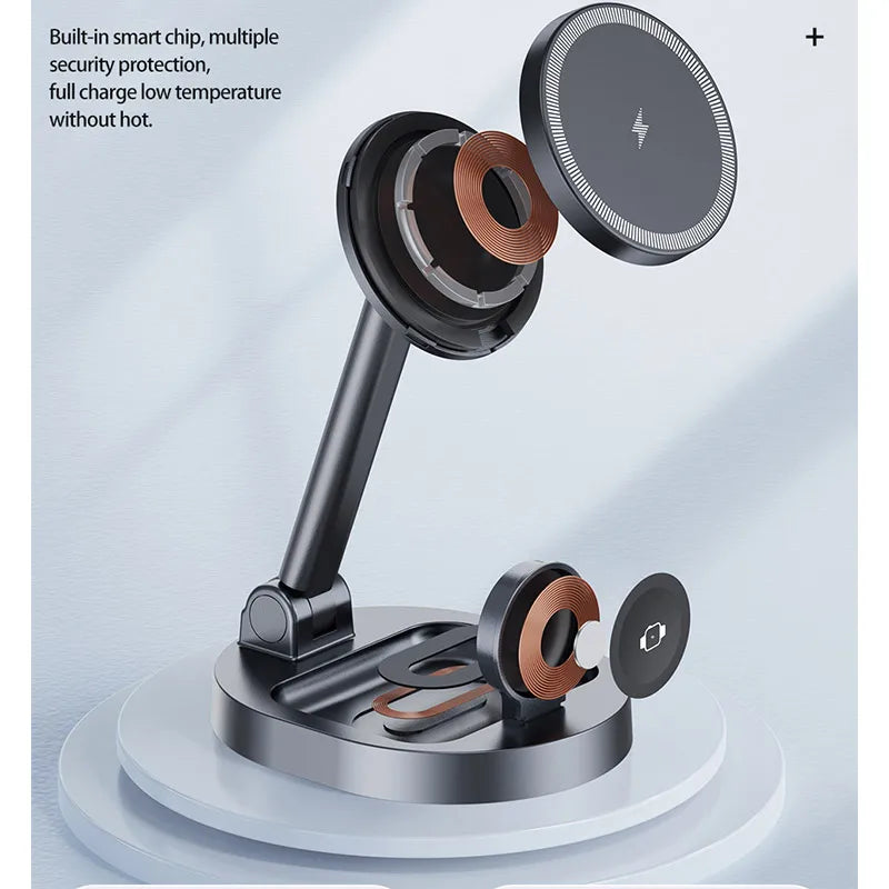 2 In 1 Magnetic Wireless Charger