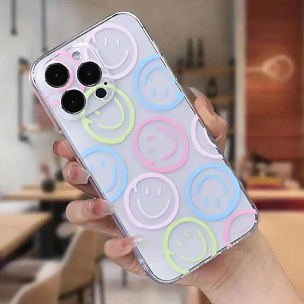 Smile Face Pattern Phone Case