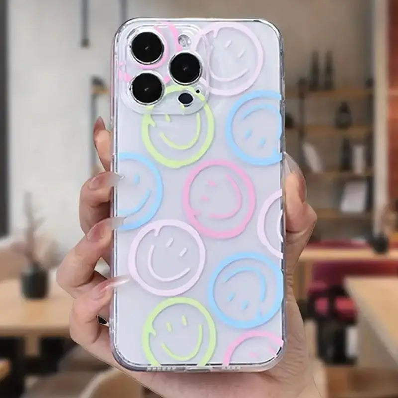 Smile Face Pattern Phone Case
