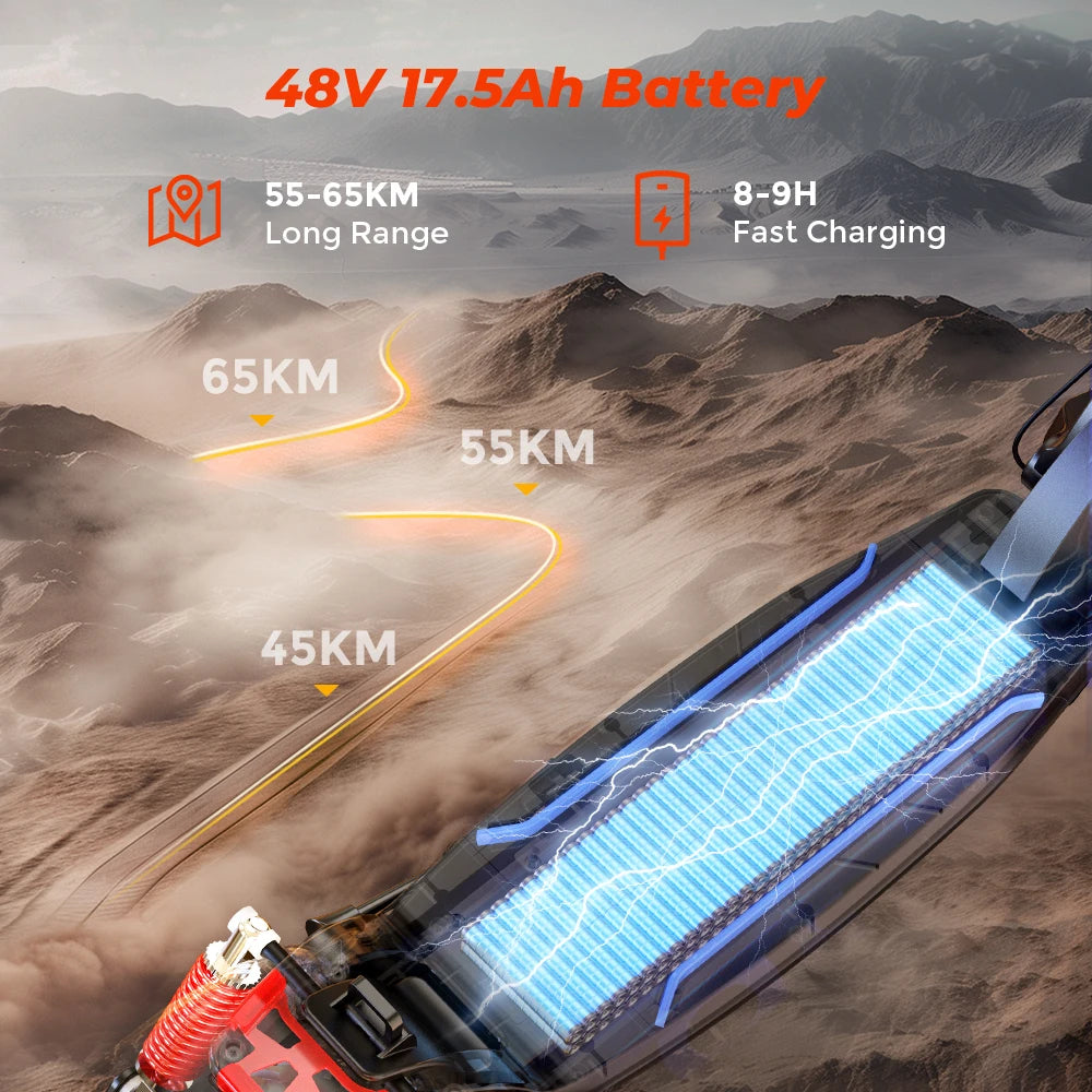 iScooter 1000W Electric Scooter 45km/h