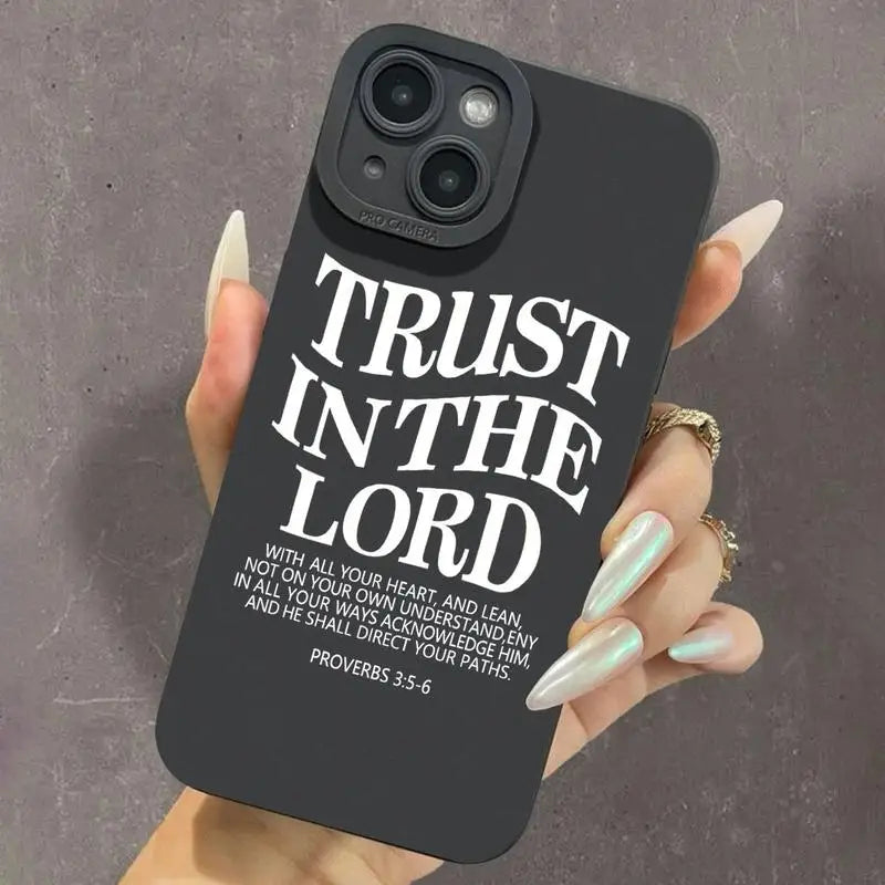 Letter Pattern Phone Case