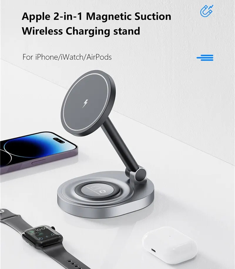 2 In 1 Magnetic Wireless Charger