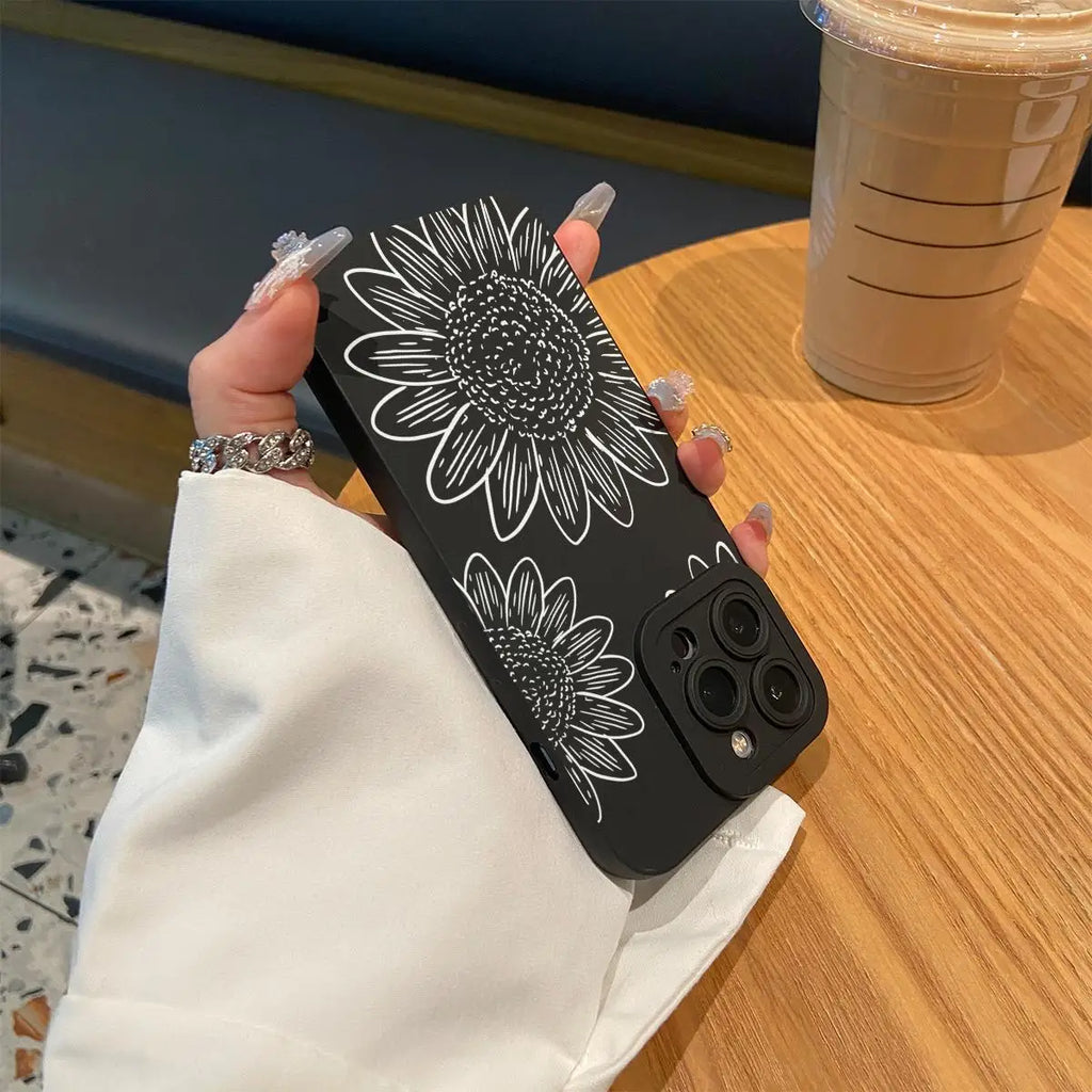 Sunflower Pattern Phone Case