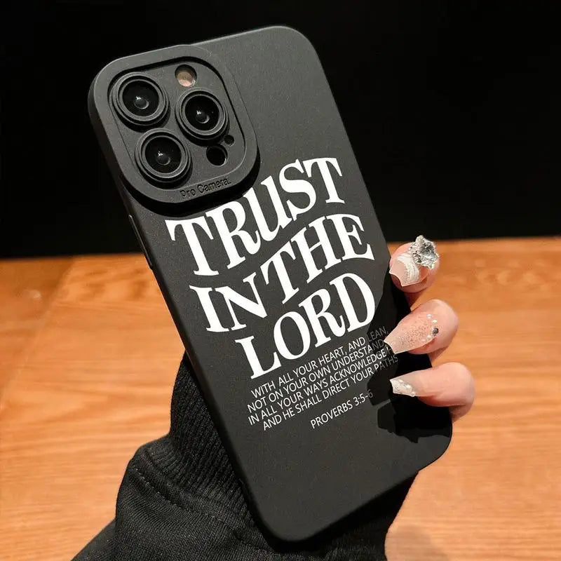 Letter Pattern Phone Case