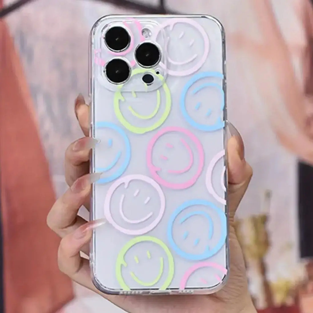 Smile Face Pattern Phone Case