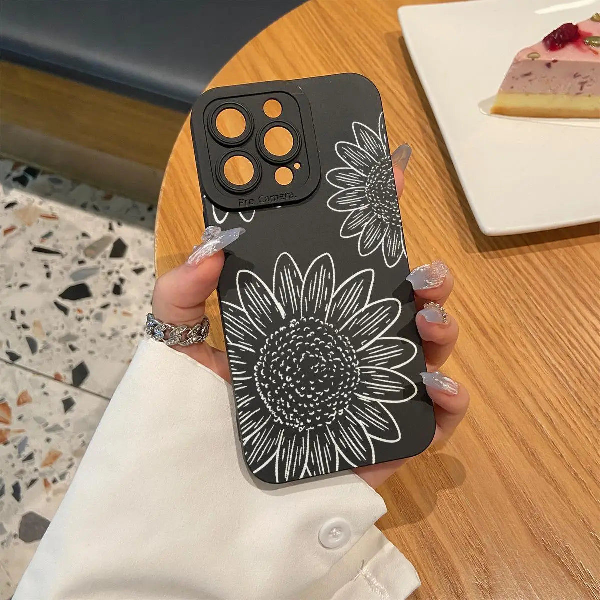 Sunflower Pattern Phone Case