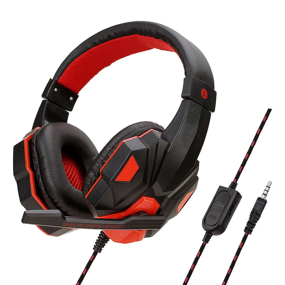 Wired PS4/PS5/Xbox/Smartphone/PC Headset Gaming