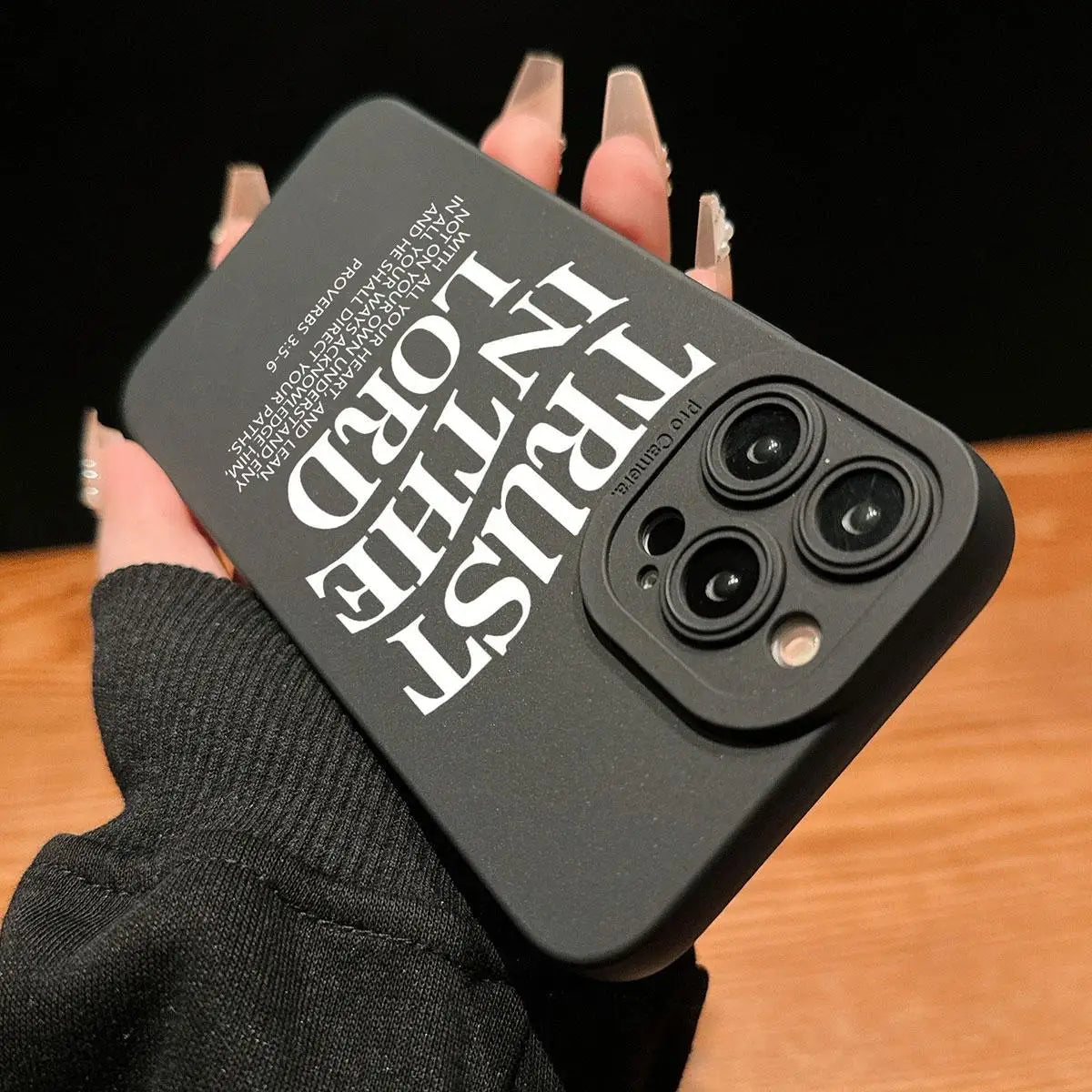 Letter Pattern Phone Case