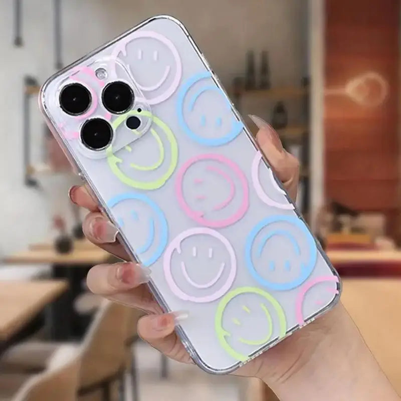 Smile Face Pattern Phone Case