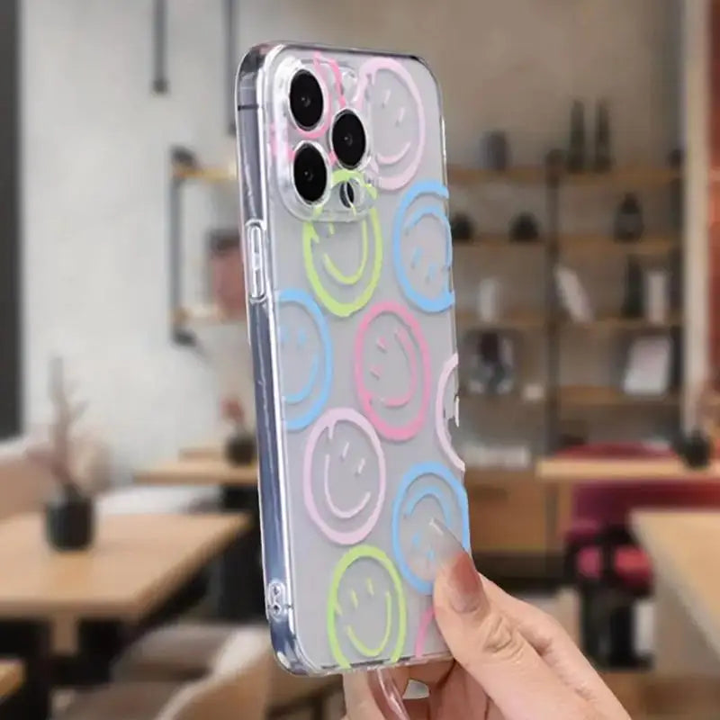 Smile Face Pattern Phone Case